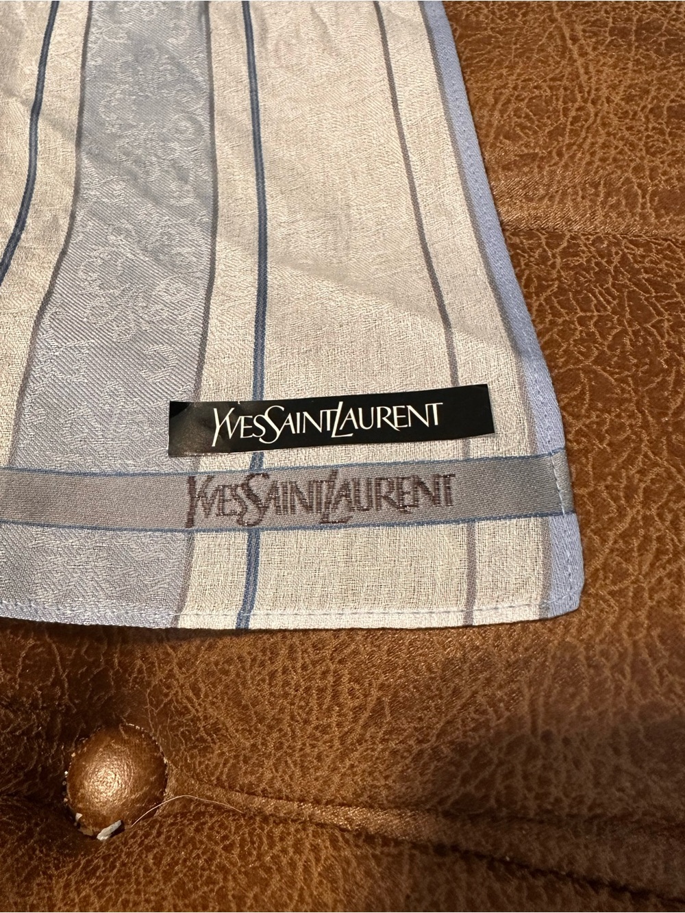 Authentic YSL scarf - Picture 2 of 4